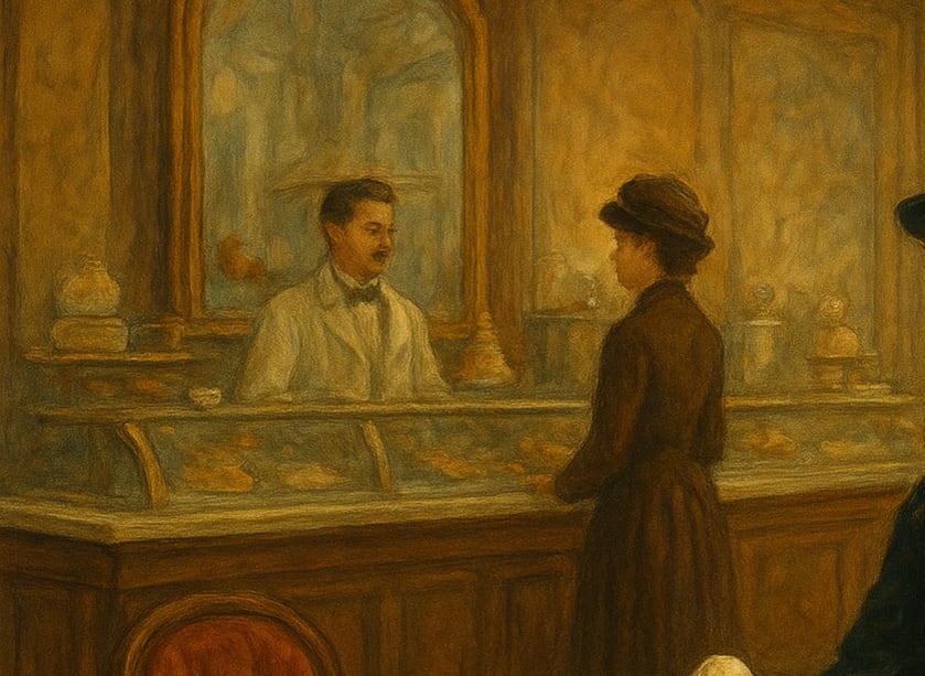 El auge de las heladerías permitió a las mujeres de clase alta disfrutar de la gastronomía fuera de casa sin comprometer su reputación (Imagen Ilustrativa Infobae)