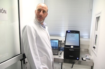 Miguel Marino, director del Laboratorio