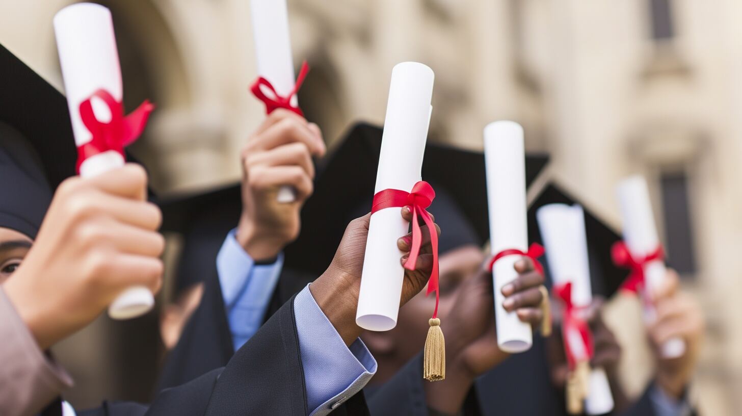 as nuevas tecnologías y plataformas oficiales facilitan la comprobación rápida y segura de títulos, disminuyendo el riesgo de aceptar documentos falsos en el ámbito laboral y académico. - (Imagen Ilustrativa Infobae)