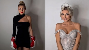 Es modelo, se convirtió en Miss Alemania y ahora debutará en el boxeo profesional a los 33 años