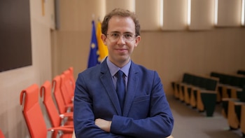 Carlos Blanco Pérez en una