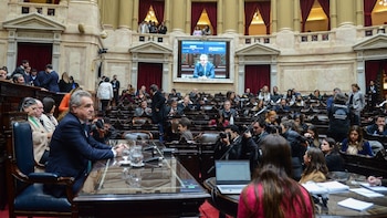 Agustín Rossi en la Cámara