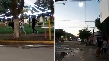 Trompadas, botellazos y escopetazos durante