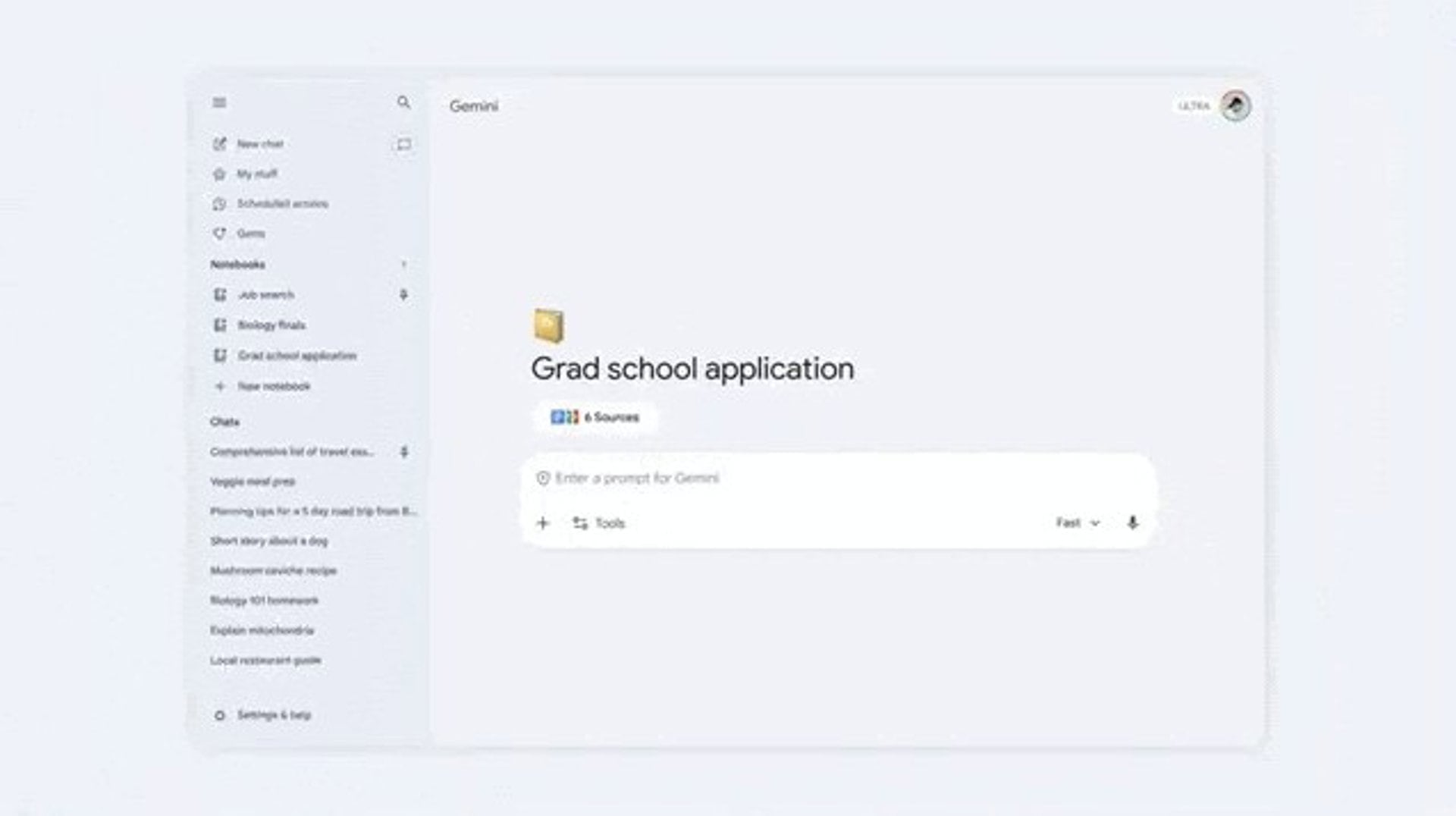 18/09/2026 Función de Cuadernos en Google Gemini para estudiantes.POLITICA GOOGLE