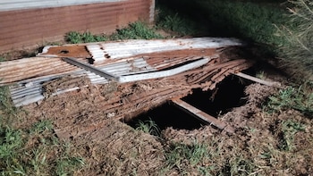 Un hombre fue hallado asesinado dentro de un pozo ciego en Alberti