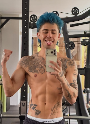 Luck Ra compartió el impactante cambio físico que logró tras un trabajo constante (Instagram)