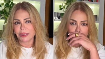 Gisela Valcárcel enfrentó un percance