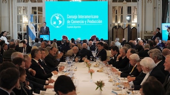 Massa habló ante los empresarios