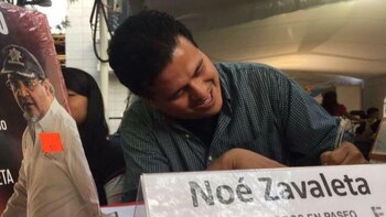 Noé Zavaleta es un periodista