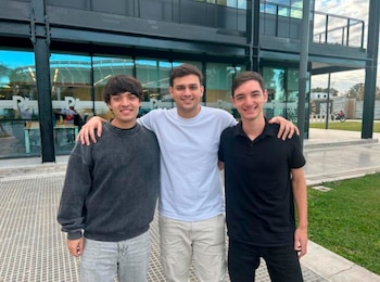 Lautaro Faerstein, Santiago Miranda y