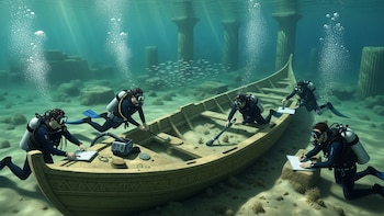 El hallazgo de una nave