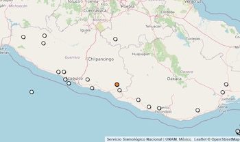 Temblor reportado en Guerrero.
(SSN)