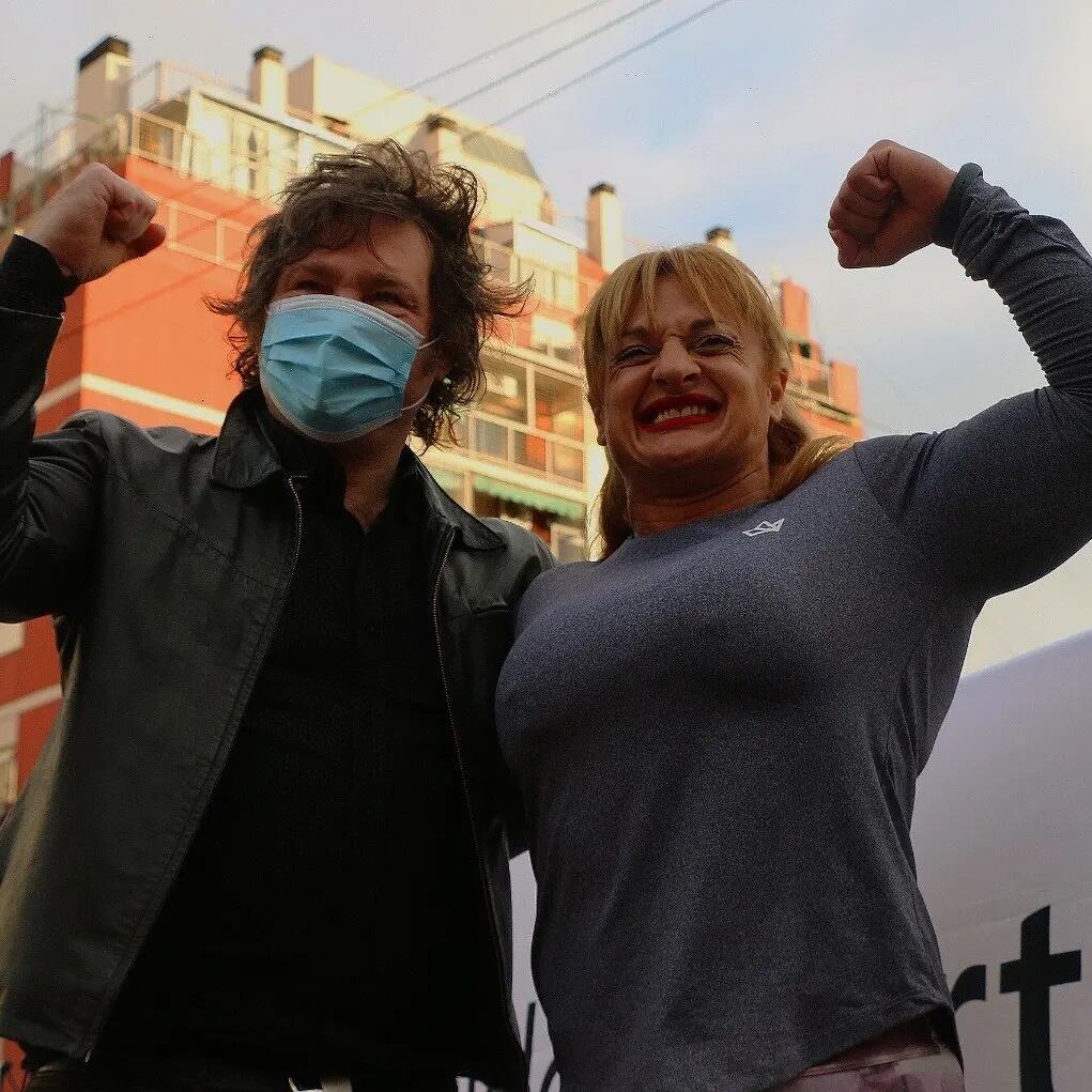 La boxeadora le regaló unos guantes ese día