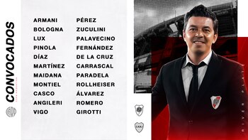 Convocados de River Plate -