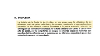En 2010, Imarpe emitió opinión