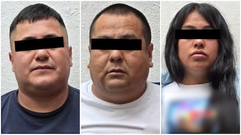 Detienen a “El Pinky”, “El Colín” y “La Chabela”, presuntos extorsionadores de comerciantes de La Merced