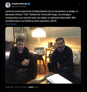 La despedida a Stefani por