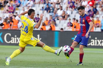 El centrocampista del Cádiz Fede