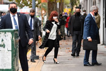 La vicepresidenta Cristina Kirchner en