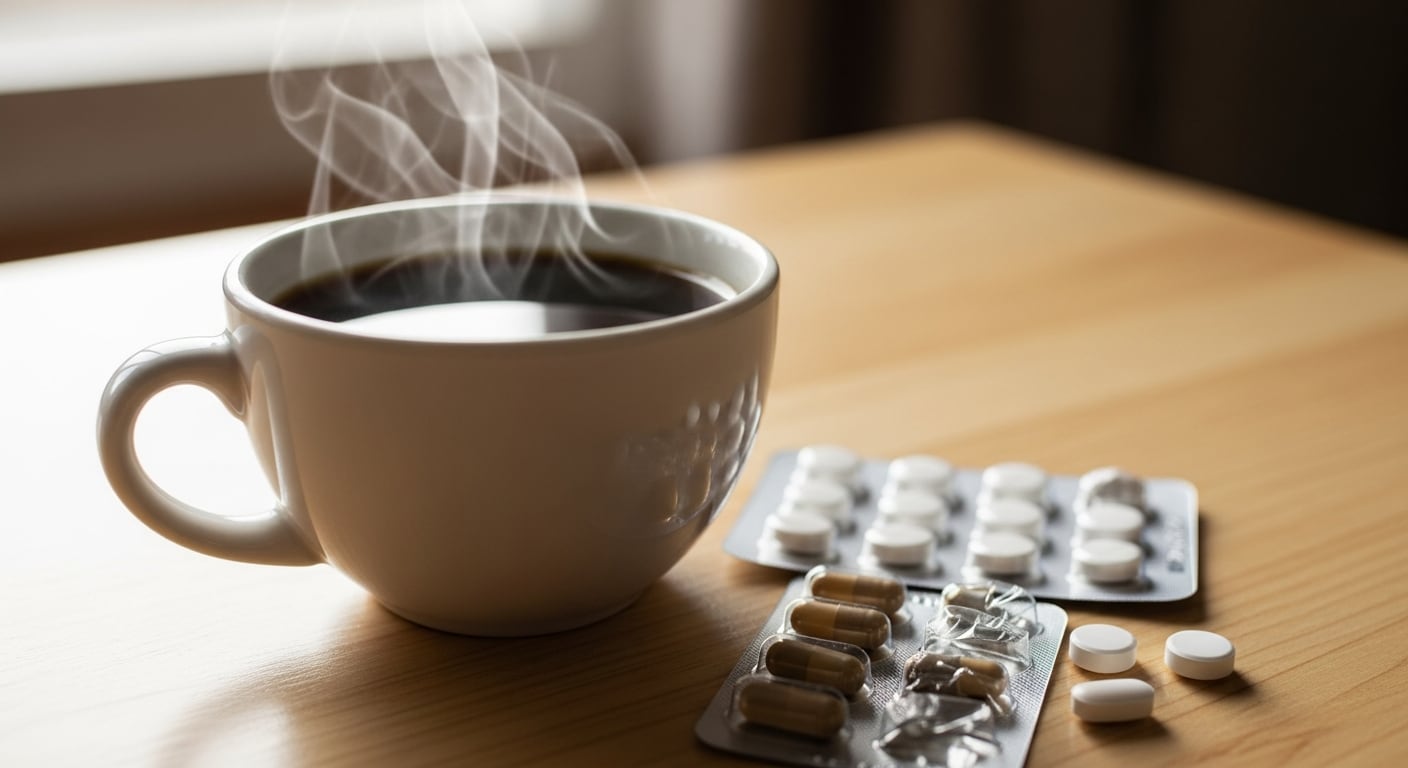 El consumo de café puede reducir la eficacia de hasta 12 medicamentos de uso habitual, según Harvard Health Publishing (Imagen Ilustrativa Infobae)