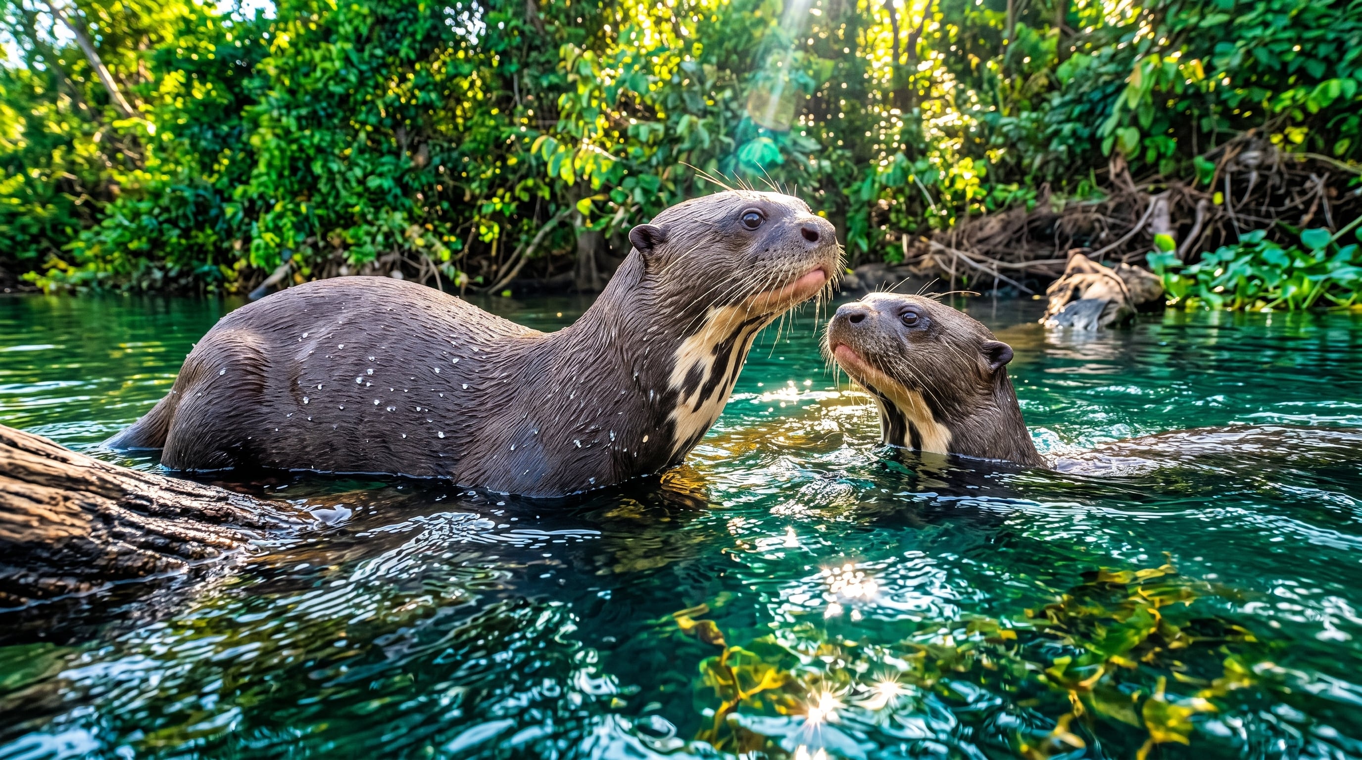 La decisión sobre la nutria gigante, Pteronura brasiliensis, fue aprobada sin oposición en una reunión realizada en Campo Grande, Brasil, para impulsar acciones urgentes de protección (Imagen Ilustrativa Infobae)