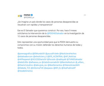 La publicación de Fespad en