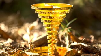 La estatuilla en espiral de