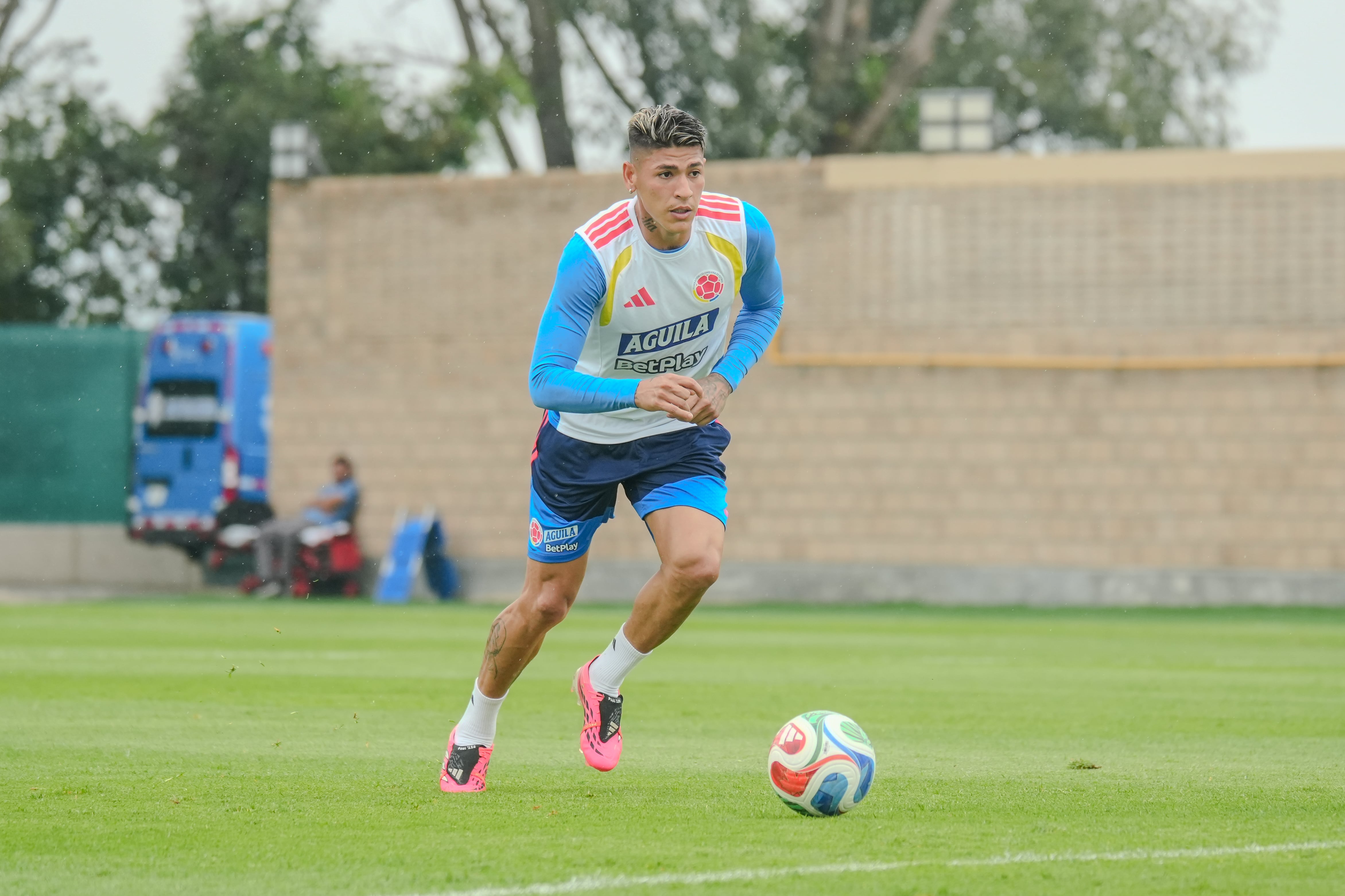 Jorge Carrascal fue uno de los 26 convocados por la selección Colombia a la Copa Mundial de la FIFA 2026 - crédito FCF
