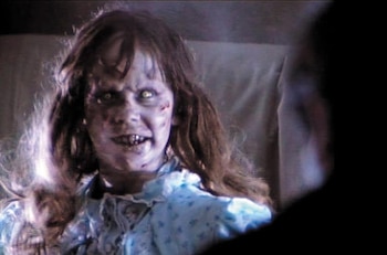 Escena de "El Exorcista"