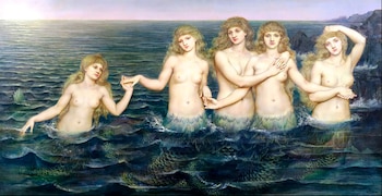 "Las doncellas del mar", (1886)