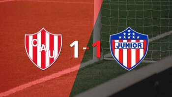 Unión y Junior empataron 1