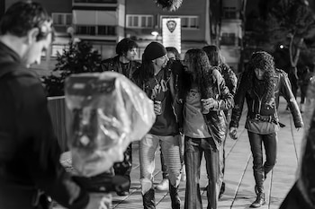 La cinta tuvo varios tropiezos por los conflictos entre los integrantes de la banda y los ejecutivos que llevan a cabo la biopic. (Instagram)