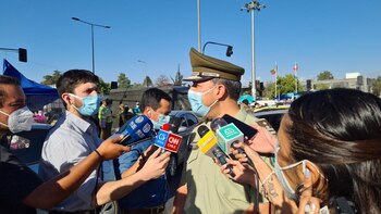 El carabinero, teniente Coronel Manuel