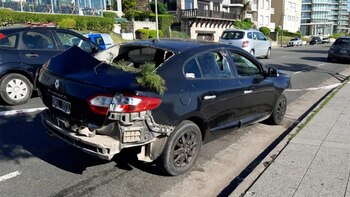 El conductor intentó escapar y