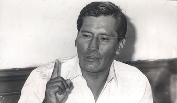 Dirigente de la CGTP, Pedro