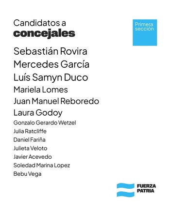 El resto de los candidatos