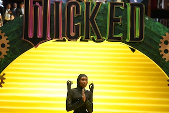 Cynthia Erivo posa durante una