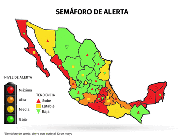 coronavirus mexico semaforo de alerta 150520