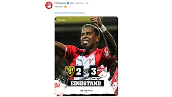 El Emmen festejó su pase