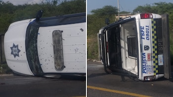 Al menos cinco elementos de