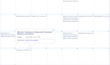 Actividades de López Aliaga en