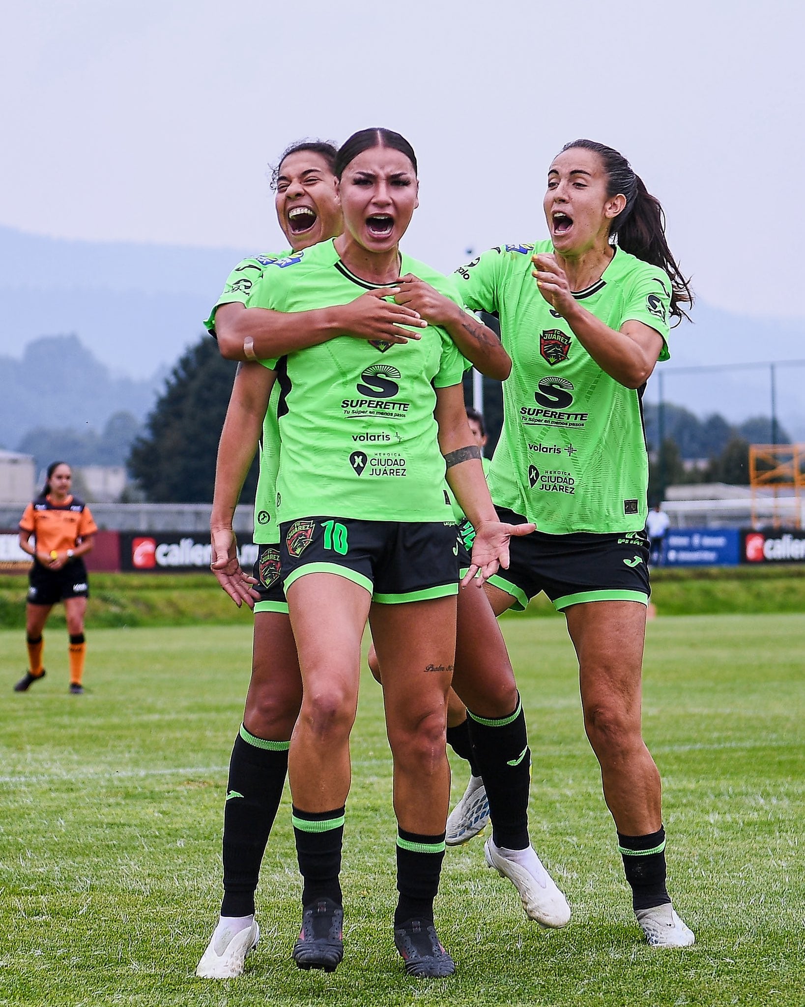 Zuazua puso el tanto con el que ganaron el partido las de Juárez. @FemenilFcJuarez