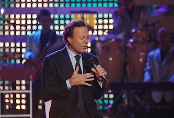 Julio Iglesias, en imagen de