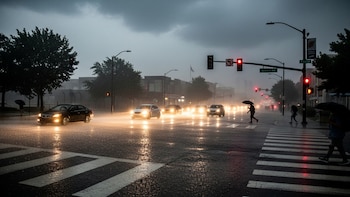Las tormentas llegaron al AMBA: