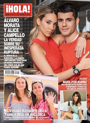 Portada de la revista '¡Hola!'