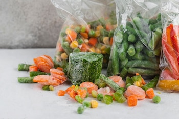 Mitos sobre las verduras congeladas (Magnific)