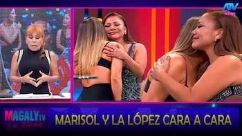 Magaly Medina sobre abrazo de