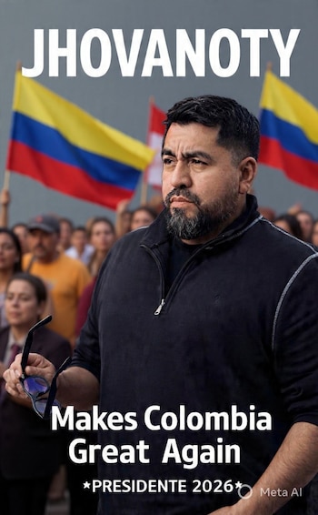 El comediante parodió la icónica