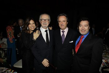 Los hijos del artista se