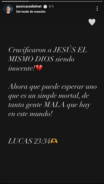 La colombiana compara su experiencia